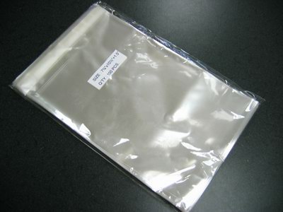 500- 9 x 12 (P) Clear Resealable Cello 1.6mil Bags (Protect)
