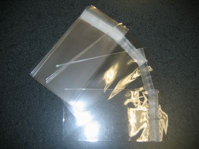 500- 3 x 8 Clear Resealable Cello Bags