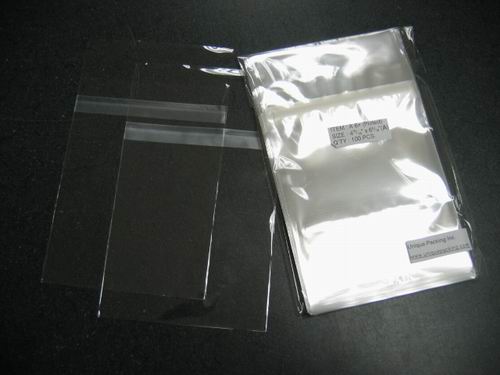 4500-  4 15/16 x 6 9/16 bags for A6+ (P) card /w envelope (Protect)