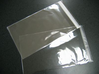 500-- 6 1/2 x 9 1/2 Clear Resealable Cello Bags