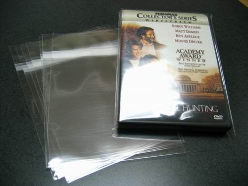 500- Standard DVD Case/Box Wrap Bags