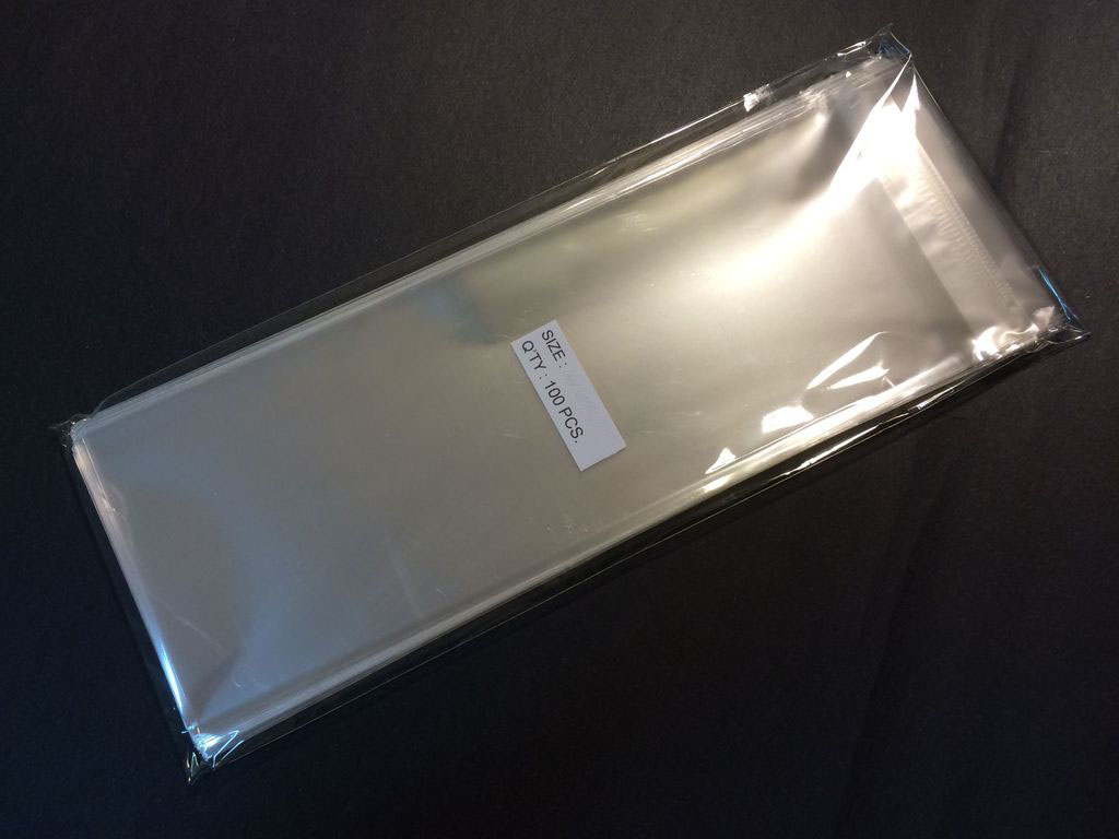 500-- 5 x 12 Clear Resealable Cello Bags
