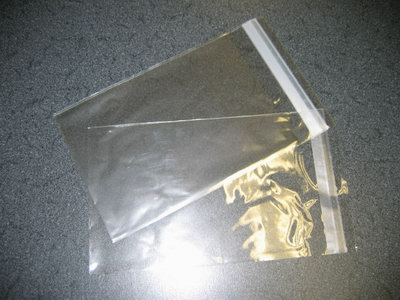 2000- 5 11/16 x 8 9/16 (A5) Clear Resealable Cello Bags